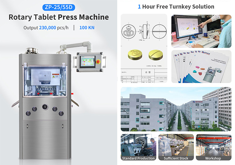 máquina de prensado de tabletas efervescentes