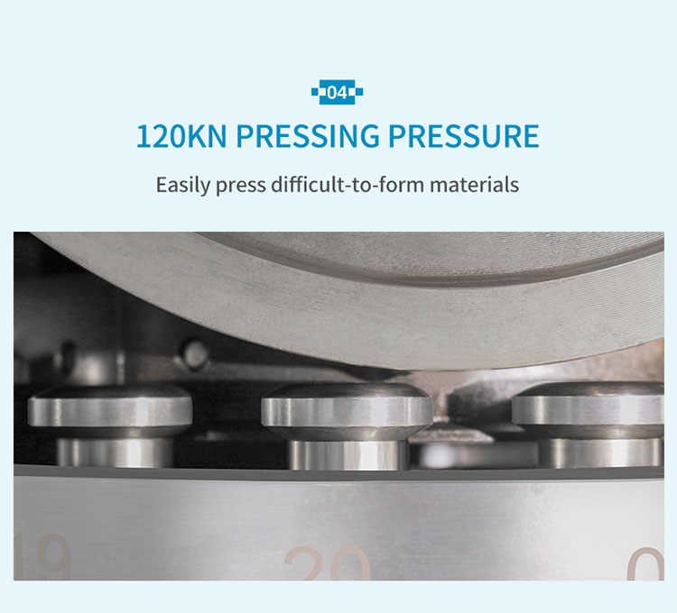 Máquina prensadora de tabletas grande de 25 mm