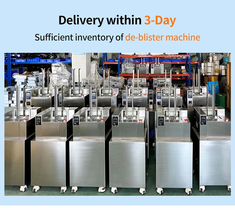 instock deblister machine