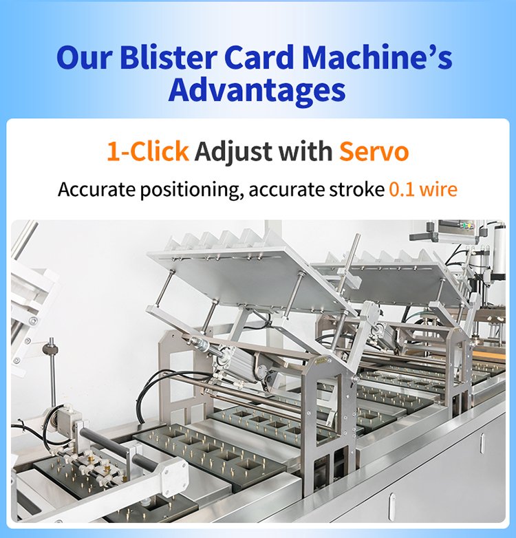 blister card packing machine