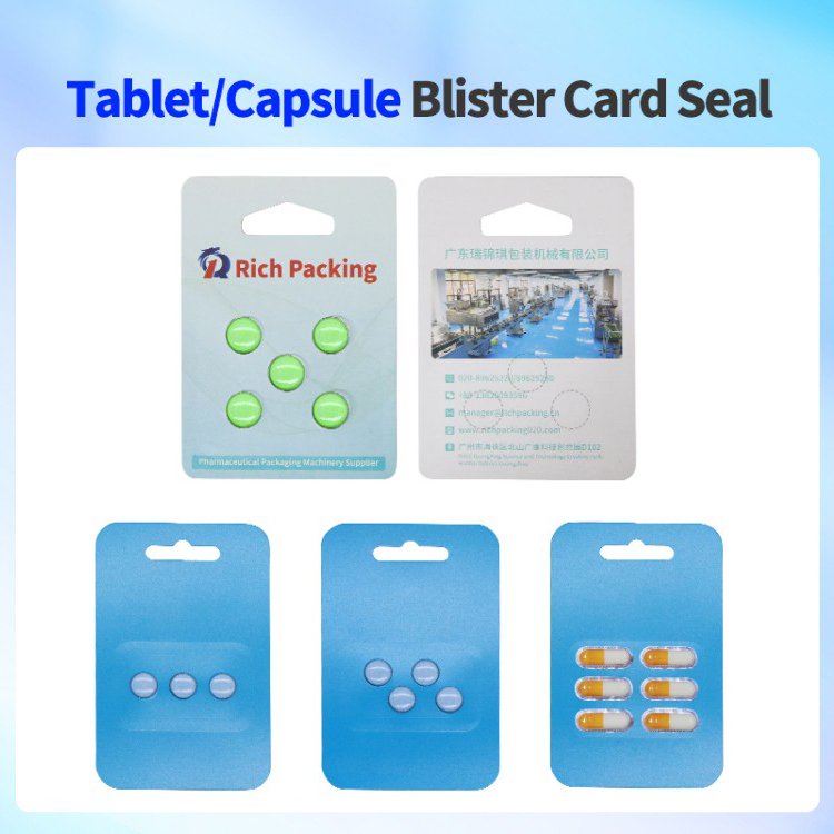 blister card packaging machine