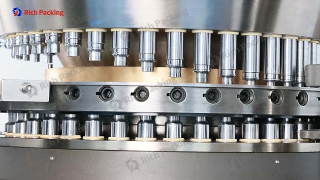 tablet press machine inside