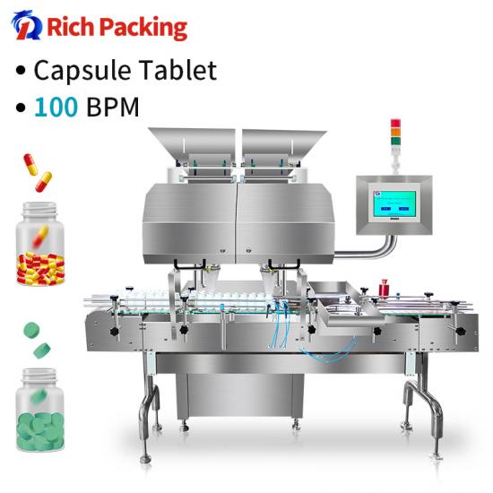 automatic capsule counting bottling machine