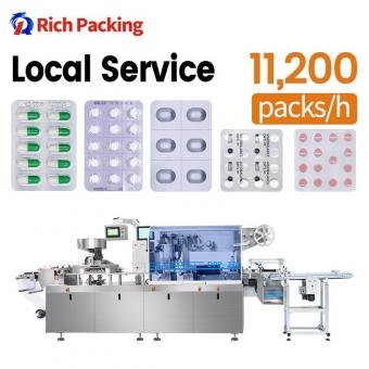 flat plate blister packing machine