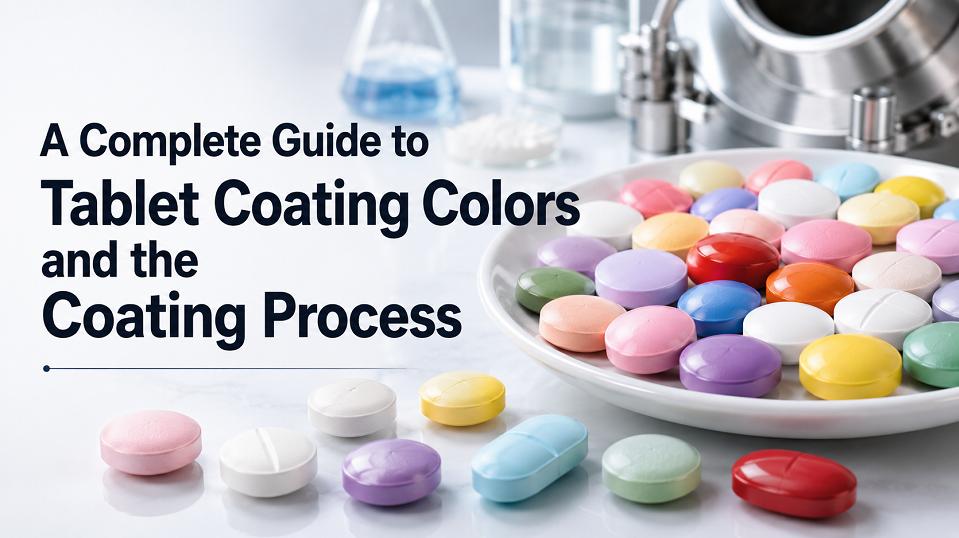 Una guía completa sobre los colores de recubrimiento de tabletas y el proceso de recubrimiento