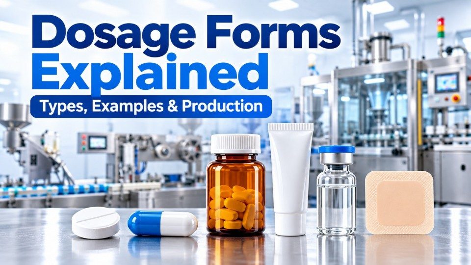 ¿Qué es una forma farmacéutica? Una guía completa sobre tipos, ejemplos y producción farmacéutica