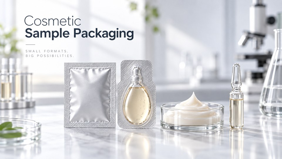 Envases para muestras de cosméticos: cómo elegir el formato adecuado para su fórmula