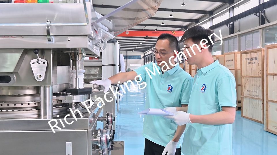 Taller de producción de prensa de tabletas