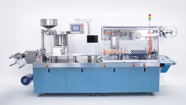 Máquina de envasado en blíster para fabricantes por contrato: cambio rápido y producción flexible