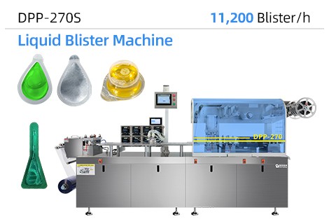 Máquina envasadora de blísteres para líquidos DPP-270S