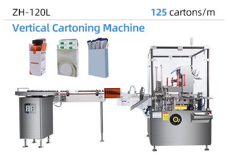 Máquina envasadora en cartón vertical ZH-120L