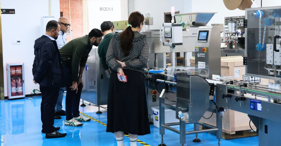 Inspección de fábrica de clientes indios en RichPacking